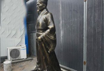 南通铸铜李时珍医学家雕塑，致敬伟大的医学先驱