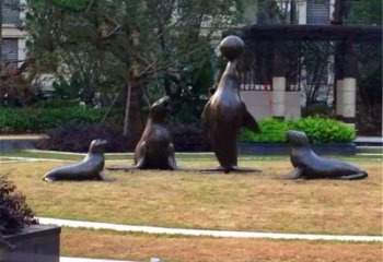 南通海豹雕塑，装点你的园林