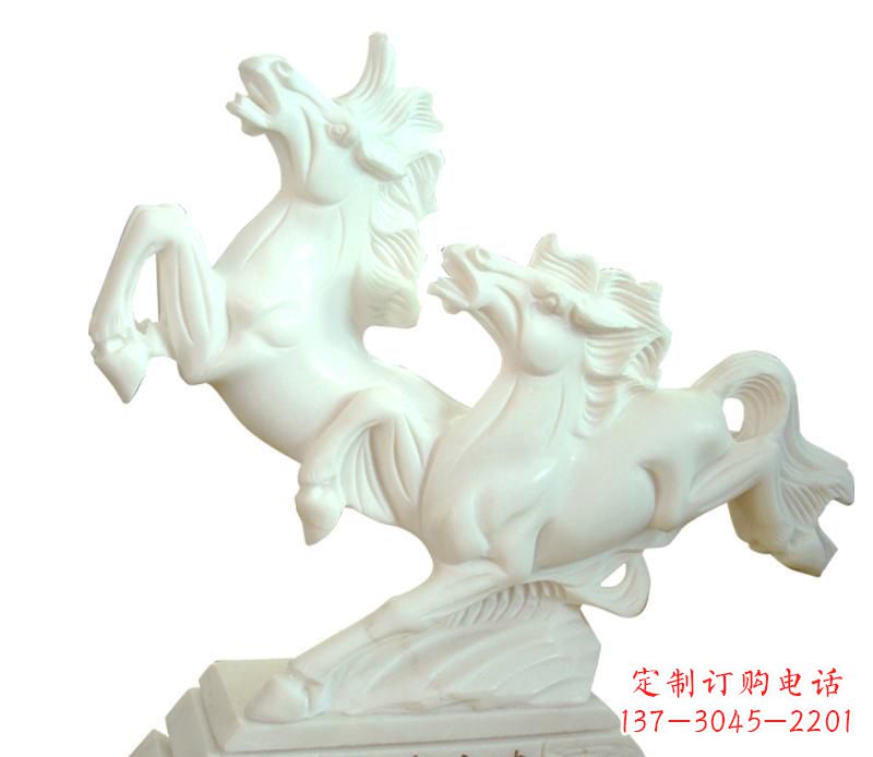南通中领雕塑:精美细腻的汉白玉动物雕塑