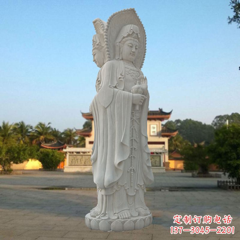 南通三面观音塑像,让你的生活充满智慧和祥和