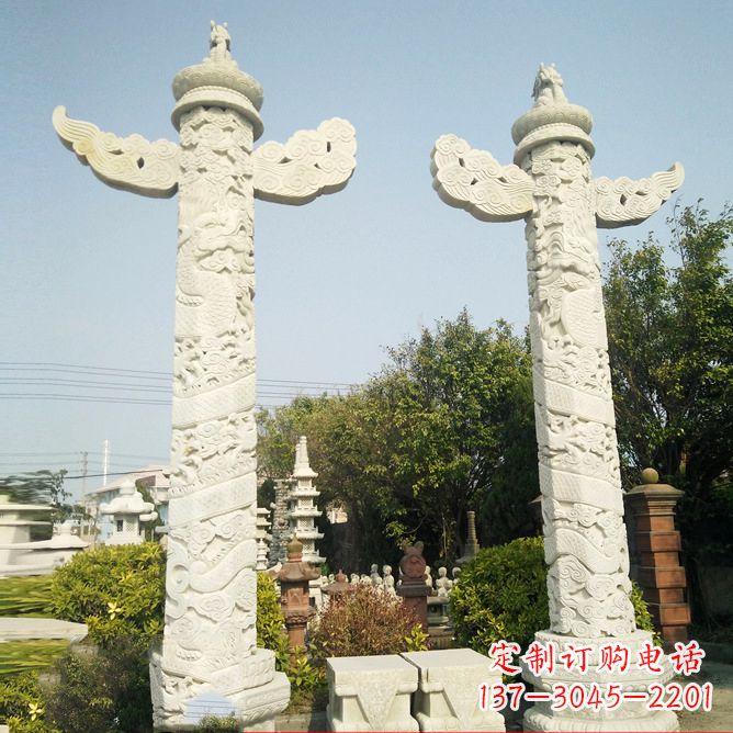 南通华表石雕塑,定制专属礼物