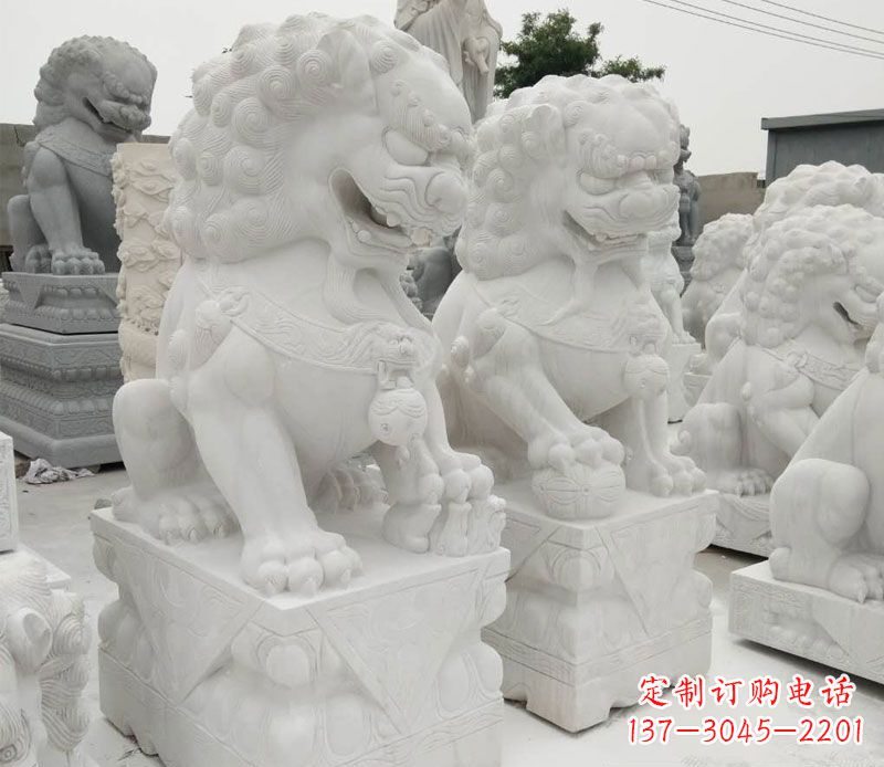 南通流传千古的狮子雕塑