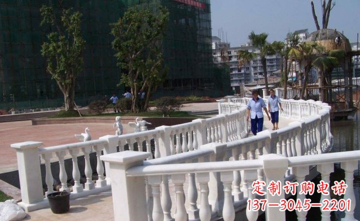 南通汉白玉欧式栏杆雕塑