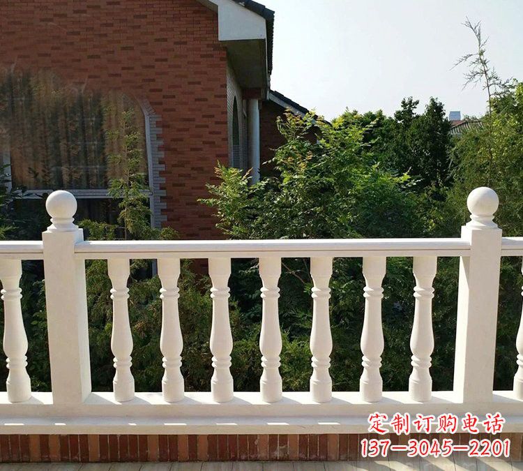 南通汉白玉欧式栏杆石雕