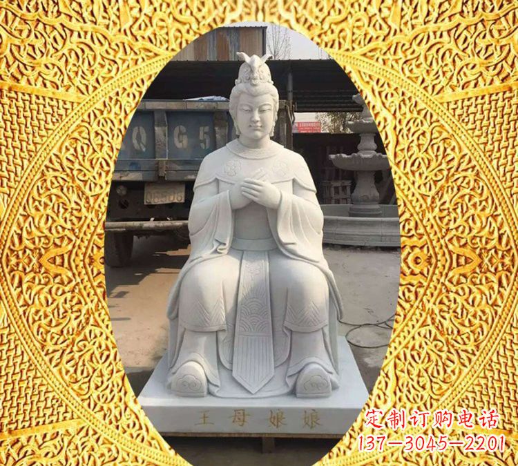 南通中领雕塑汉白玉神像雕塑
