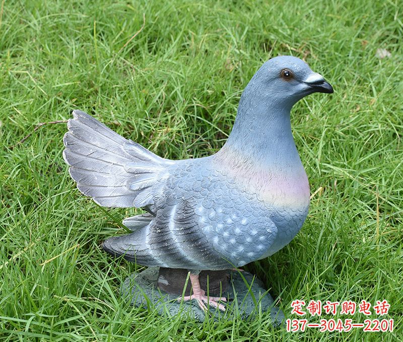 南通传递和平信息的和平鸽雕塑