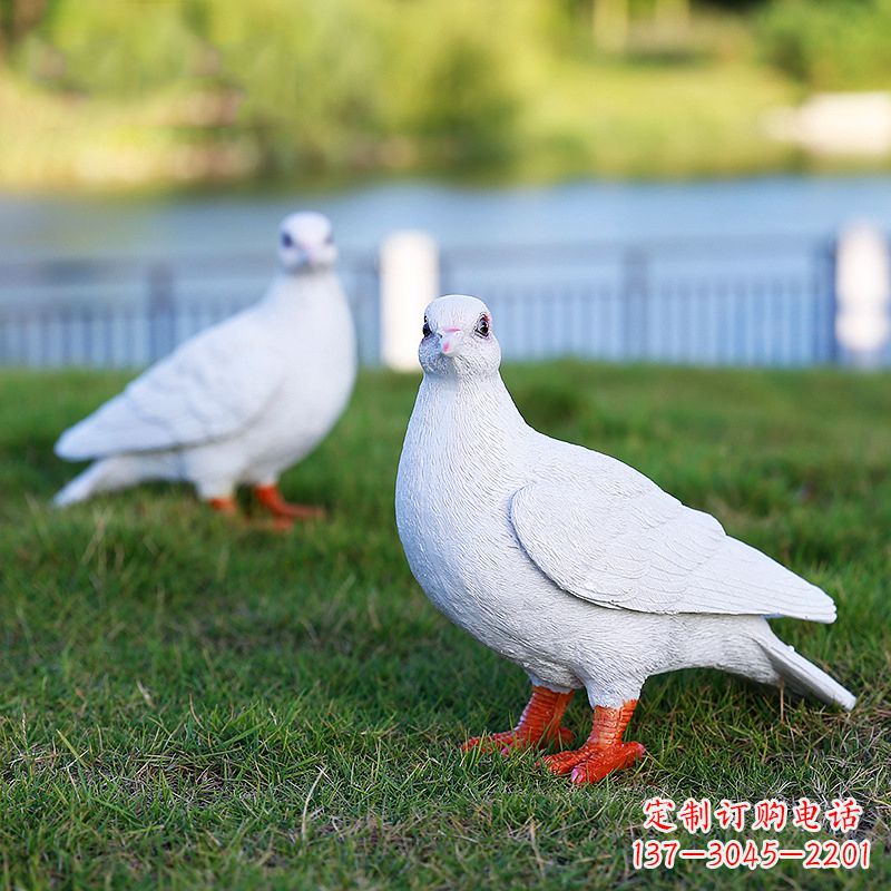 南通和平鸽与少女雕塑