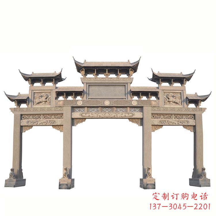 南通红石牌坊雕塑是一家专业从事牌坊雕塑的厂家…