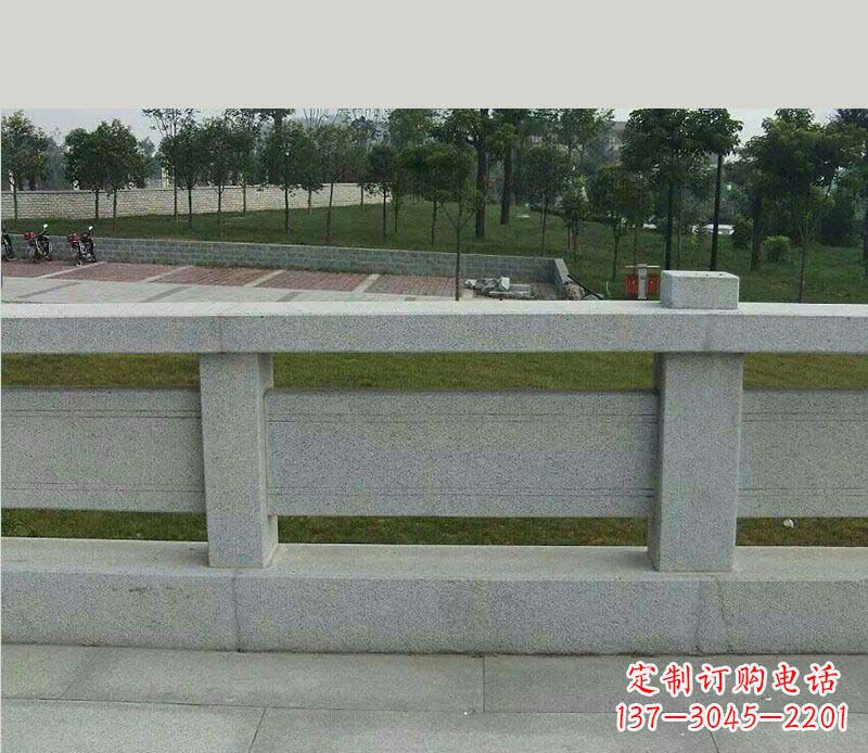 南通护城河大理石栏杆石雕_2