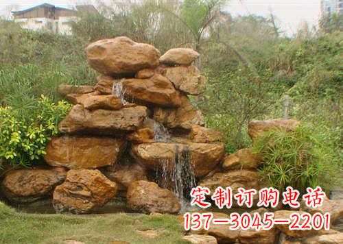 南通黄蜡石假山雕塑,古典美感与精细工艺的完美结合