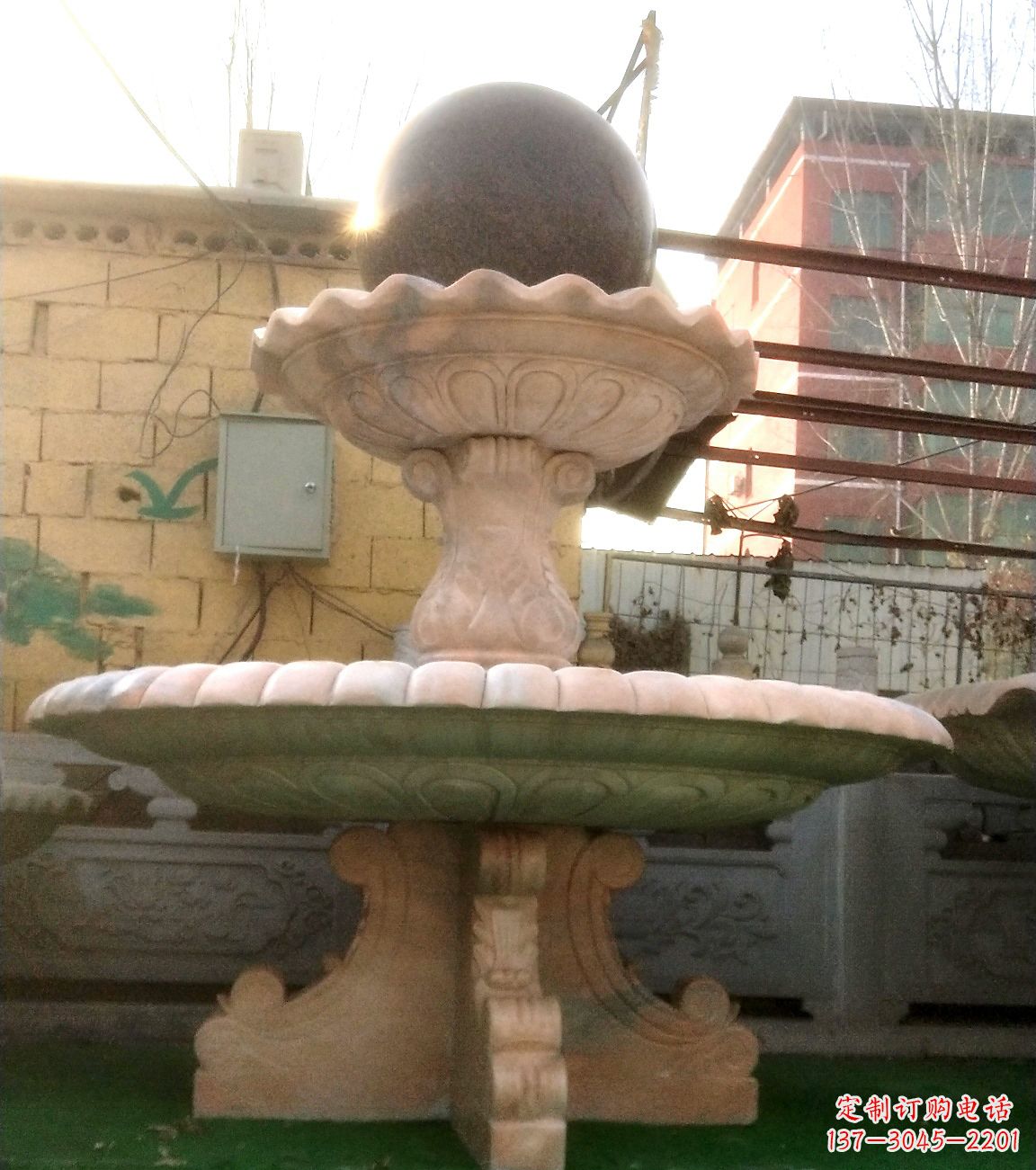 南通中领雕塑的风水球雕塑是一种独特的雕塑,其…