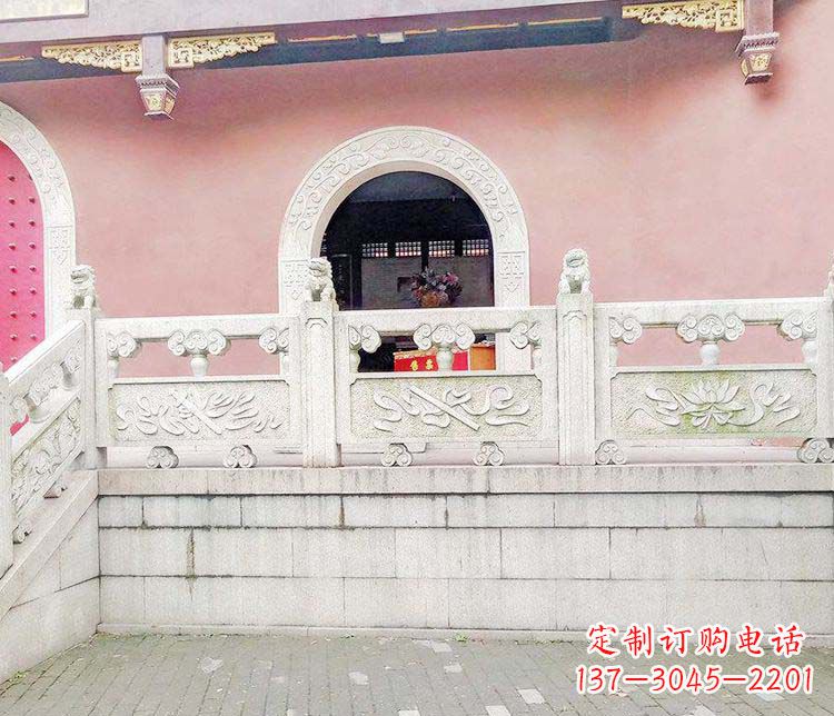 南通中领雕塑:大理石栏板雕塑