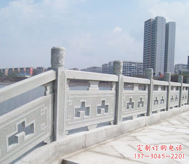 南通景区大理石栏板石雕_1 (2)