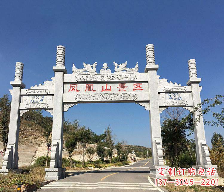 南通中领雕塑：高质量牌坊石雕