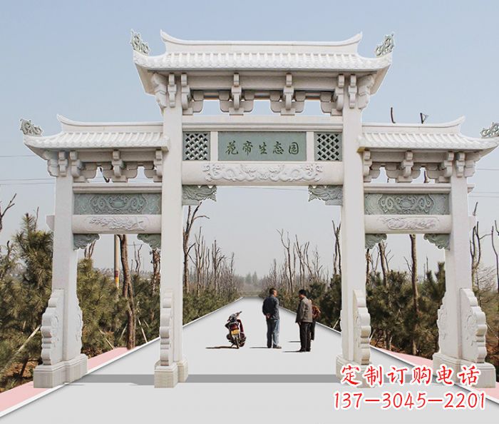 南通精美牌坊雕塑，定制你的独一无二