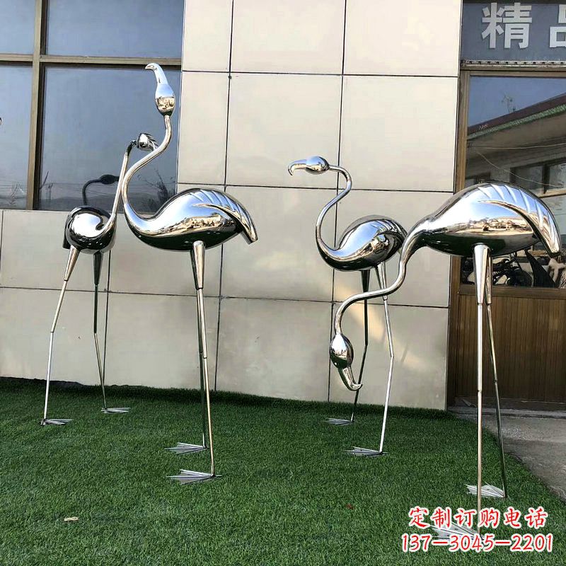 南通火烈鸟雕塑,缔造完美艺术品