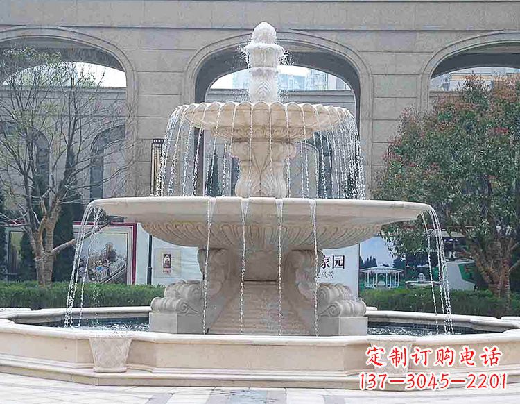 南通专业定制喷泉雕塑，融合唯美艺术气息