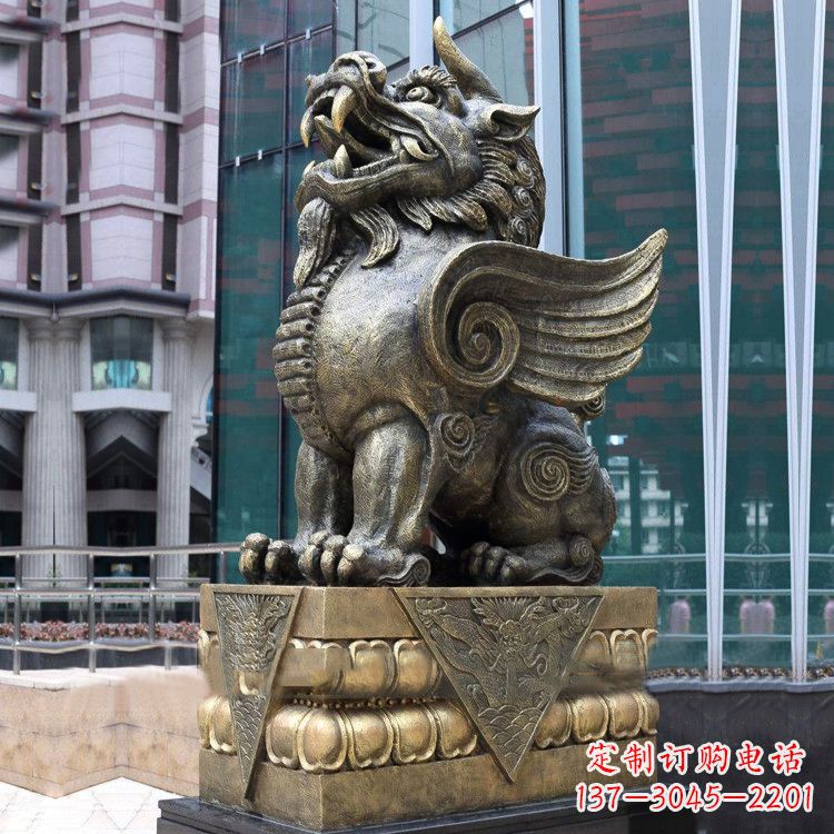 南通看门貔貅铜雕