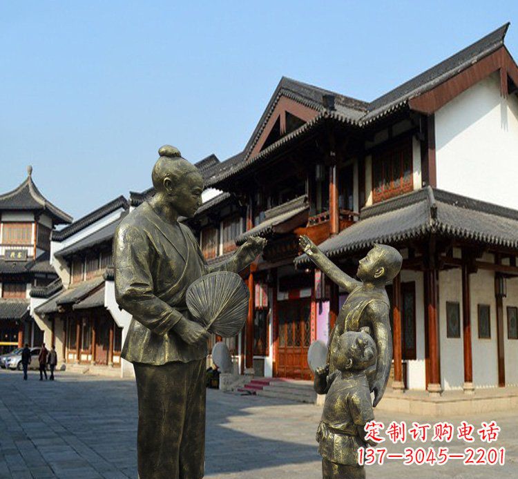 南通精美孔融铜雕,让您体验古朴古典之美