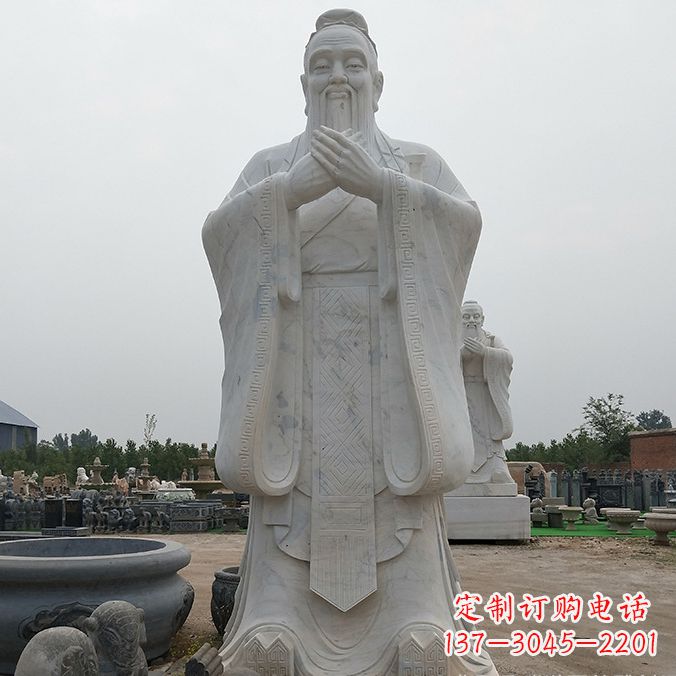 南通孔子玻璃钢雕塑