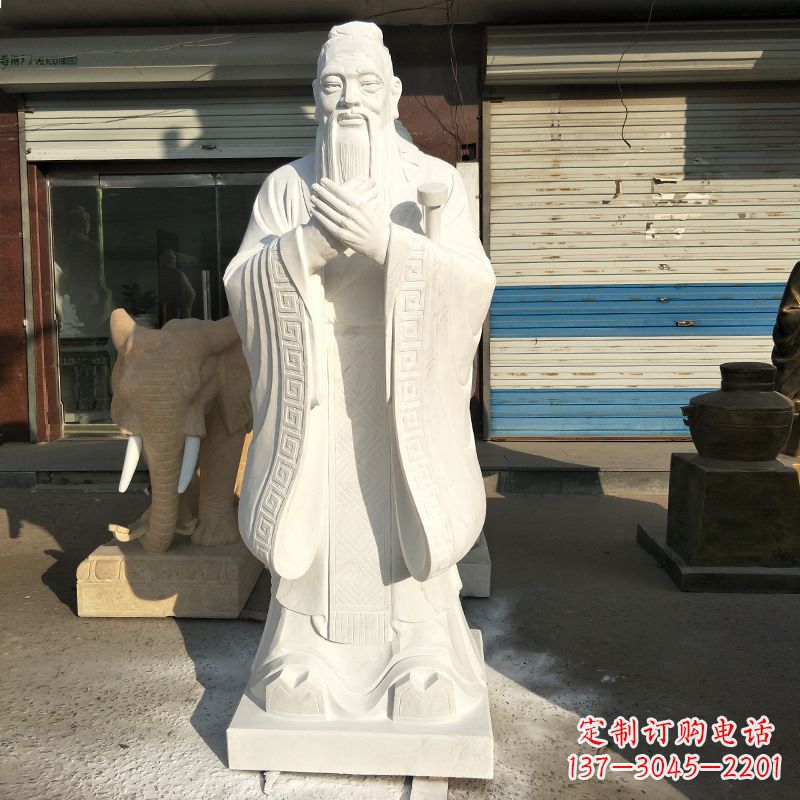 南通孔子雕塑--中领雕塑定制