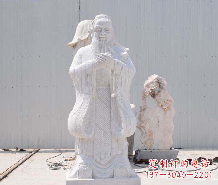 南通孔子古代名人石雕 (4)