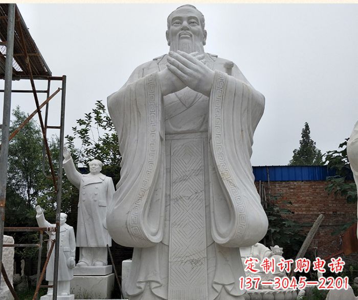 南通孔子古代名人石雕 (5)