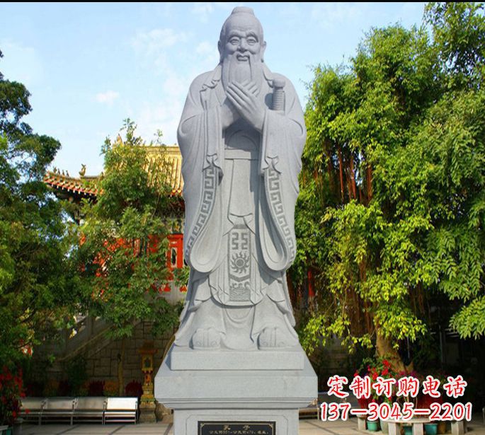 南通孔子十哲石雕