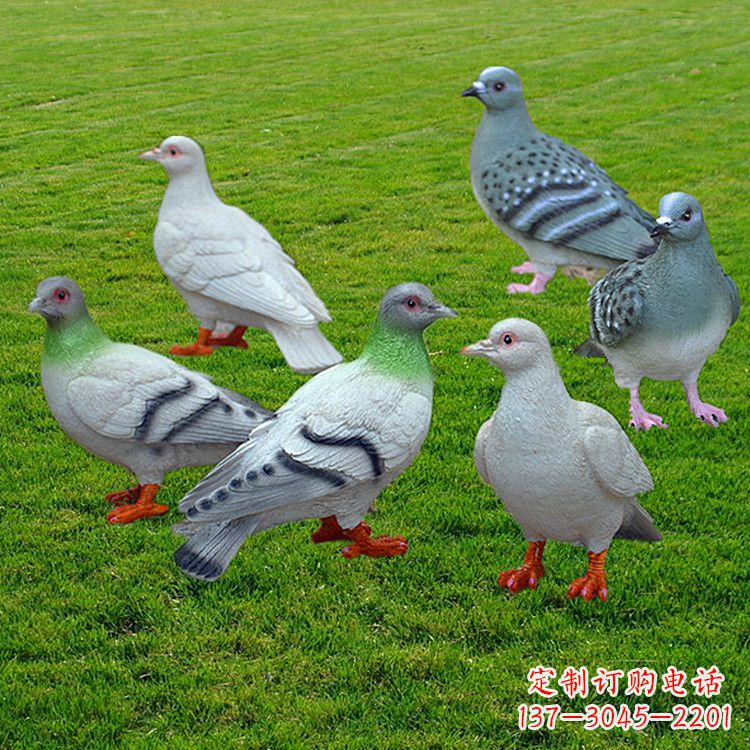 南通兰州和平鸽雕塑