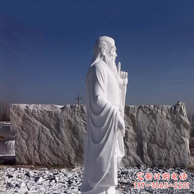 南通精美老子雕塑,充满哲学精髓