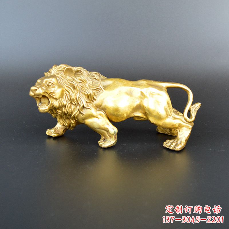 南通鎏金西洋狮子雕塑