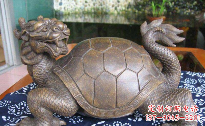 南通龙龟古代神兽铜雕