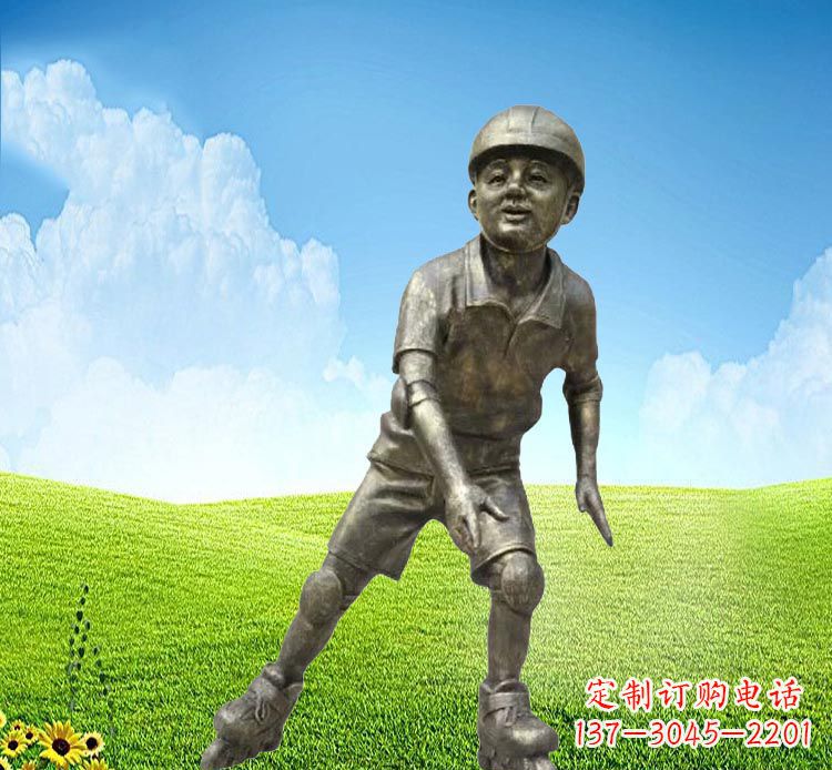 南通领雕塑:儿童公园里的铜雕精灵