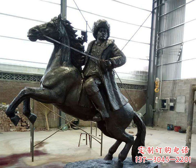 南通马动物铸铜广场铜雕摆件