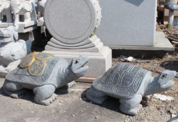 南通质朴弥足细节的乌龟雕塑