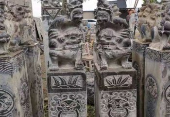 南通中领雕塑——历久弥新的拴马桩雕塑