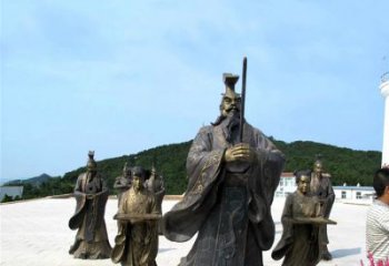 南通中领雕塑——汉武帝刘彻祭天情景雕塑