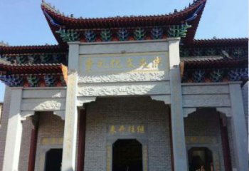 南通景区三门石雕牌楼，精美绝伦的艺术之作