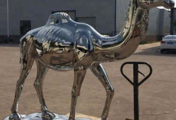 南通镜面不锈钢骆驼雕塑生动又独特