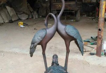 南通龙龟仙鹤铜雕——传承传统，增添福气