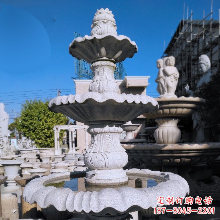 南通中领雕塑喷泉雕塑,浪漫融入现代设计