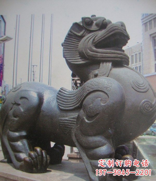 南通貔貅古代神兽铜雕