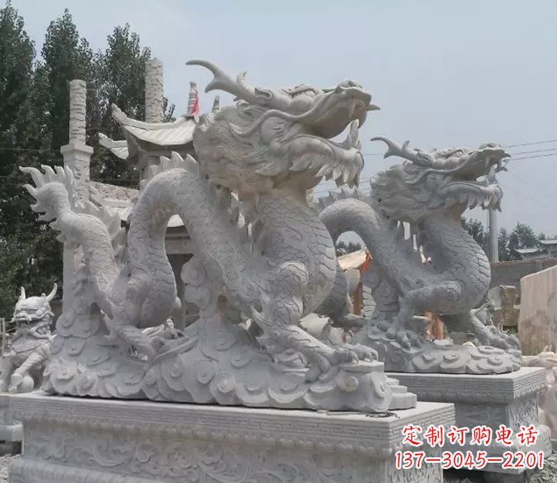 南通高质量青石龙雕制作