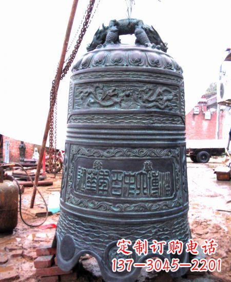 南通精美历久弥新的青铜钟雕塑