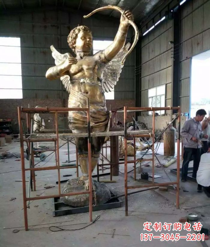 南通尊贵的丘比特铜雕塑