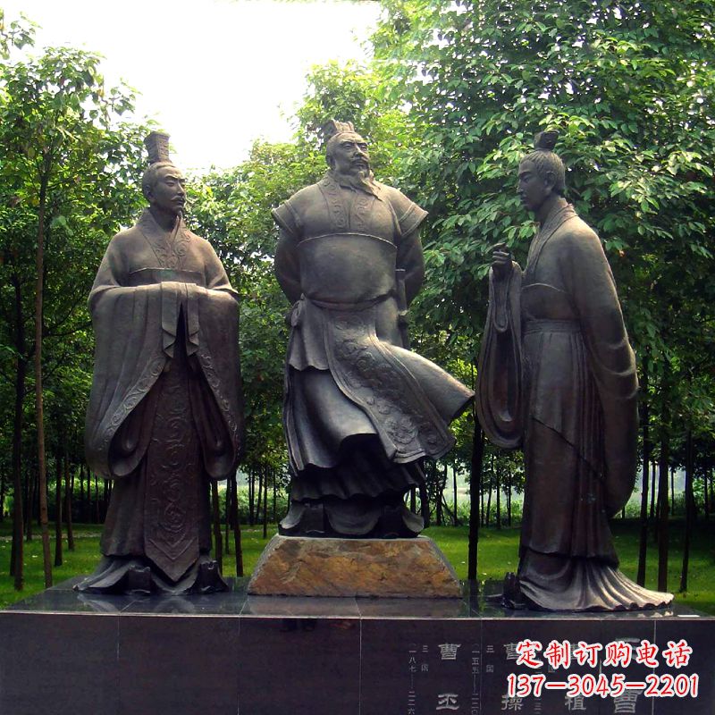 南通精美曹丕雕塑,彰显伟绩!