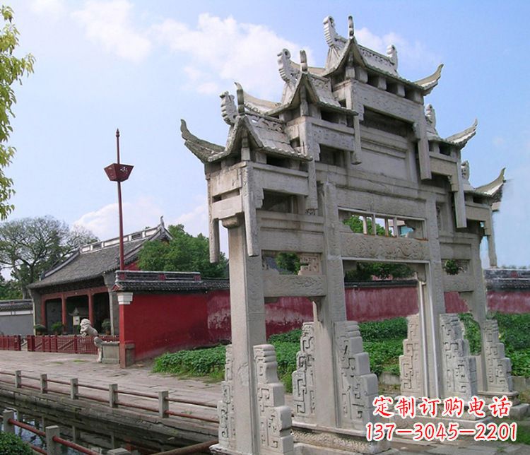 南通专业大型牌坊石雕制作