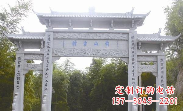 南通让精美的牌坊雕塑为您打造精美环境