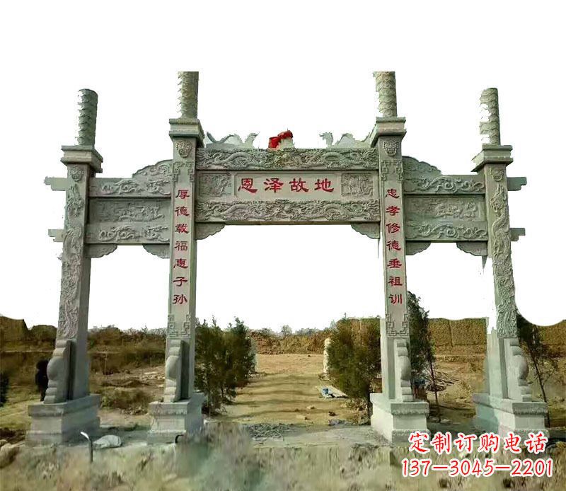 南通石雕牌坊，艺术精美永恒