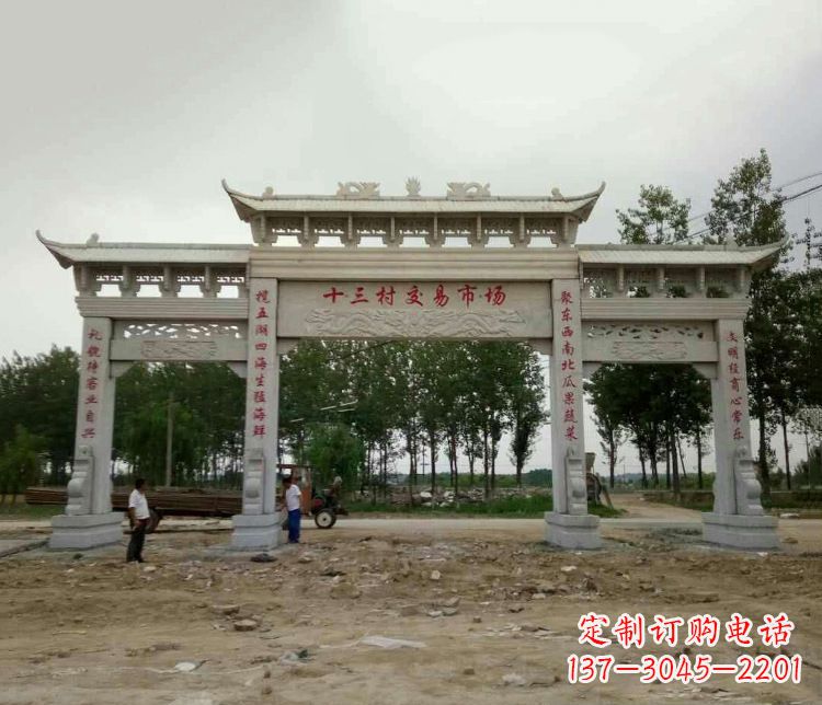 南通精美石牌坊雕塑,令你惊艳无比